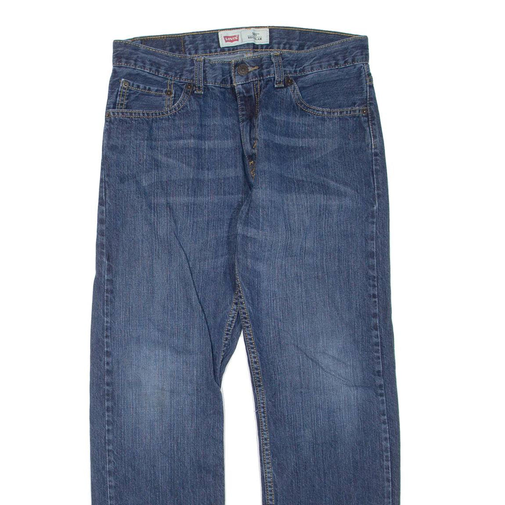 LEVI'S 505 Jeans Womens Blue Regular Straight W29 L29