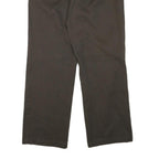 DICKIES Mens Cotton Blend Black Regular Straight Trousers W30 L29 Workwear Zip