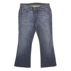 CALVIN KLEIN JEANS Womens Regular Blue Denim Bootcut Jeans W30 L25 Stylish