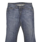 CALVIN KLEIN JEANS Womens Regular Blue Denim Bootcut Jeans W30 L25 Stylish