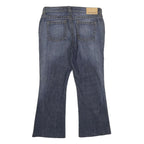 CALVIN KLEIN JEANS Womens Regular Blue Denim Bootcut Jeans W30 L25 Stylish