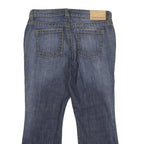 CALVIN KLEIN JEANS Womens Regular Blue Denim Bootcut Jeans W30 L25 Stylish
