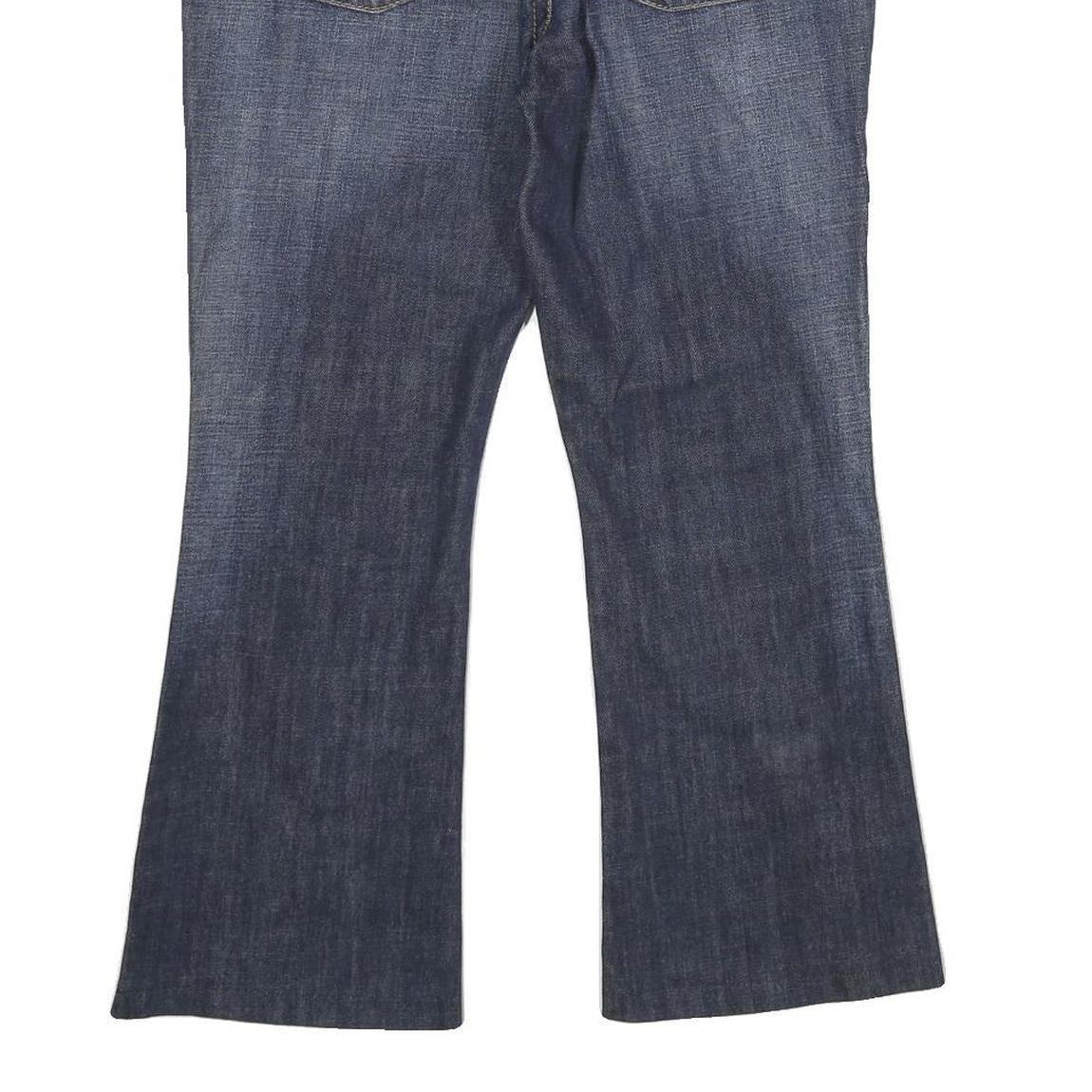 CALVIN KLEIN JEANS Womens Regular Blue Denim Bootcut Jeans W30 L25 Stylish