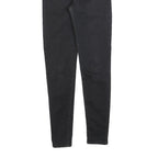 LEVI'S Womens Slim Black Jeans Denim W27 L30 Zip Cotton Blend Stylish