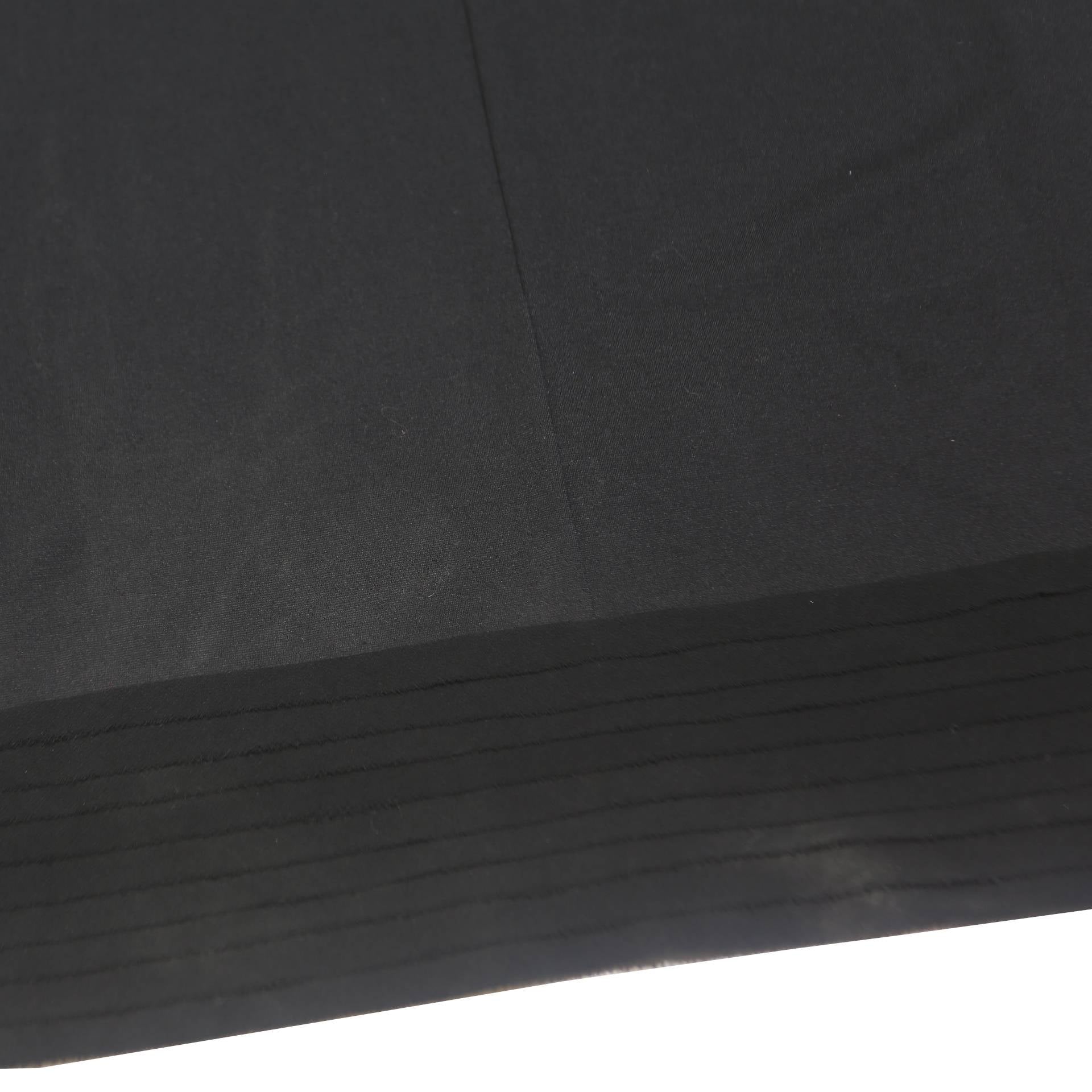 ARMANI JEANS Womens Black Sleeveless Day Woven Plain Midi Dress M Elegant