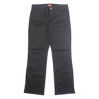 DICKIES Chino Workwear Womens Trousers Black Regular Bootcut W32 L30