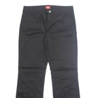 DICKIES Chino Workwear Womens Trousers Black Regular Bootcut W32 L30