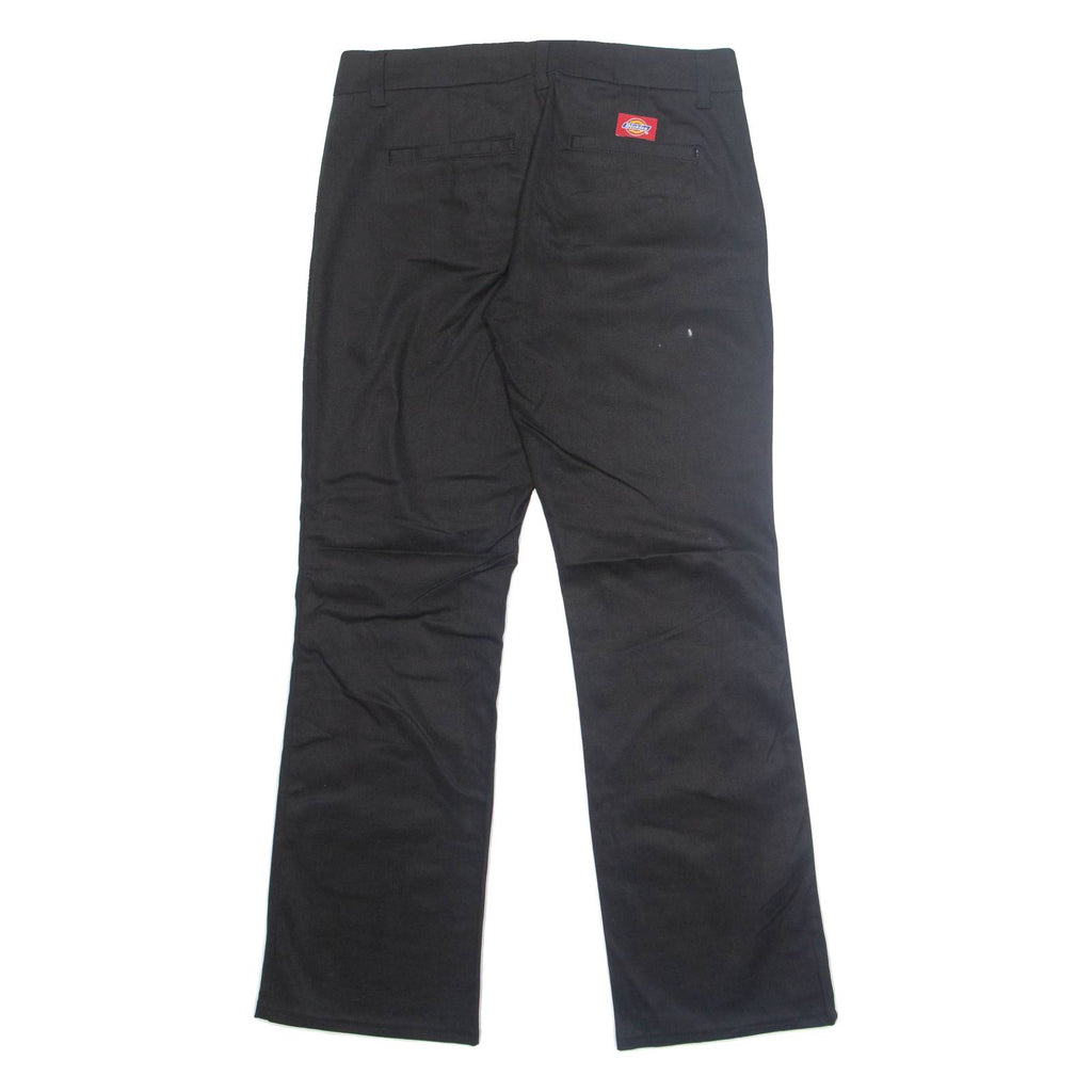 DICKIES Chino Workwear Womens Trousers Black Regular Bootcut W32 L30