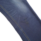 LEVI'S Womens Slim Blue Denim Jeans W31 L34 Stretch Cotton Blend Zip Fastening