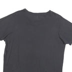 ENERGIE Womens Black Graphic T-Shirt XL Short Sleeve Round Neck Cotton Blend