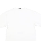 NARKOTIC Mens White Graphic T-Shirt L Short Sleeve Crew Neck Cotton Blend