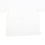 NARKOTIC Mens White Graphic T-Shirt L Short Sleeve Crew Neck Cotton Blend