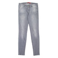 HUGO BOSS Womens Jeans Grey Slim Skinny Stone Wash W28 L30