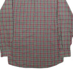LEVI'S Mens Red & Green Check Shirt S Classic Cotton Blend Long Sleeve Button