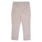 CALVIN KLEIN JEANS Womens Corduroy Trousers Grey Slim Tapered W30 L27