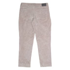 CALVIN KLEIN JEANS Womens Corduroy Trousers Grey Slim Tapered W30 L27