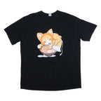 Mens T-Shirt Black L