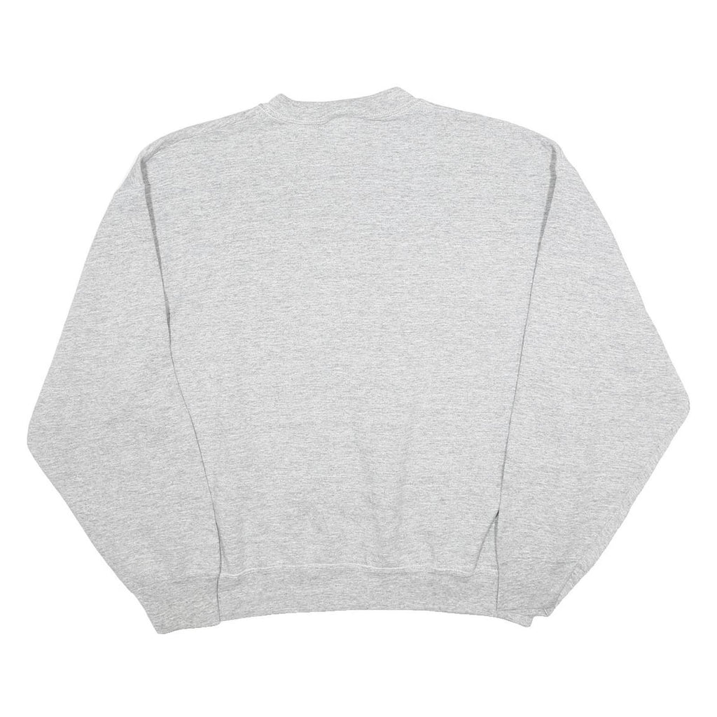 WILSON Womens Grey Sweatshirt Crew Neck L Cotton Blend Casual Pullover