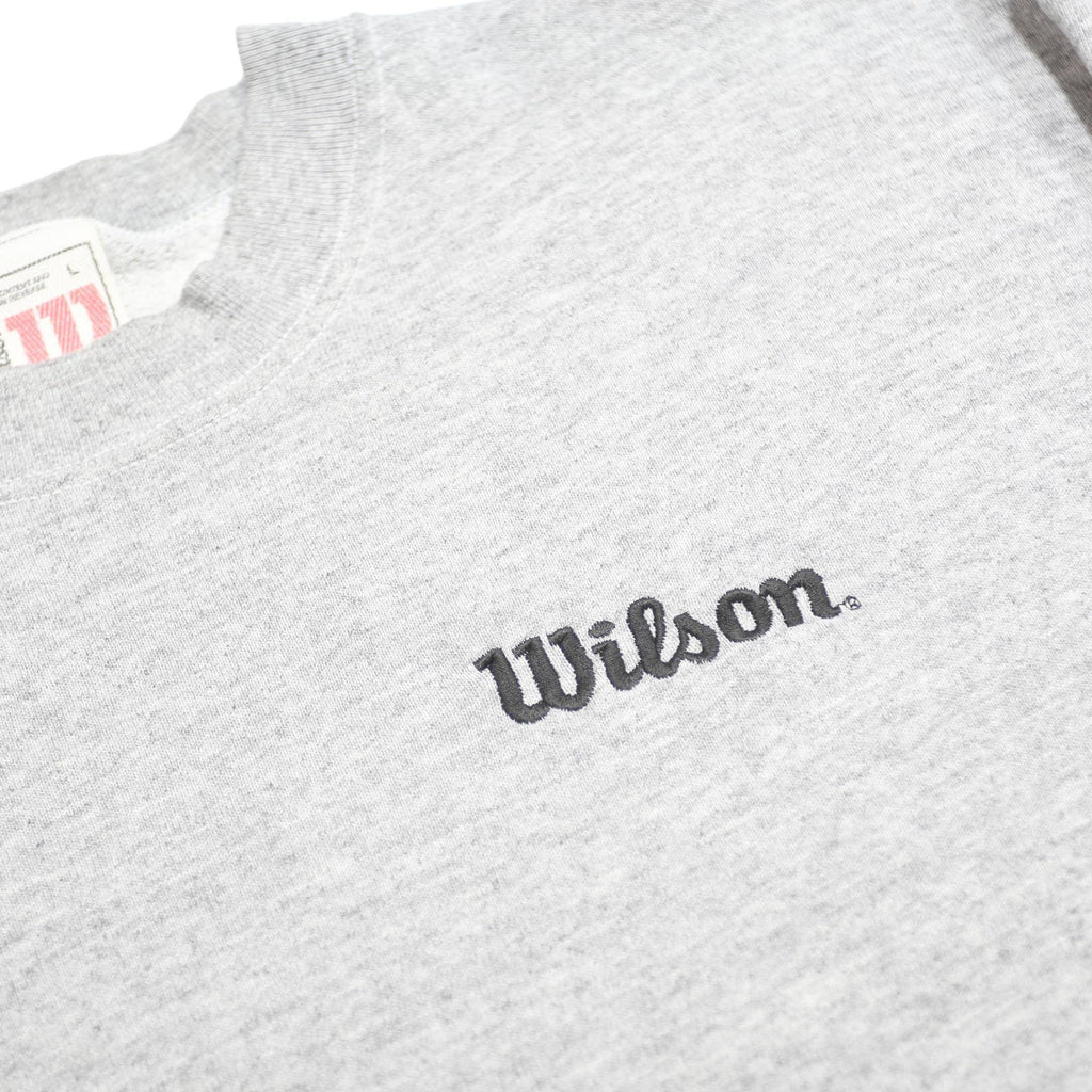 WILSON Womens Grey Sweatshirt Crew Neck L Cotton Blend Casual Pullover
