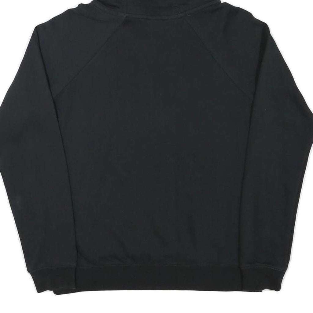 NIKE Mens Black Pullover Hoodie S Cotton Blend Sportswear Casual