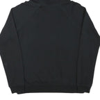 NIKE Mens Black Pullover Hoodie S Cotton Blend Sportswear Casual