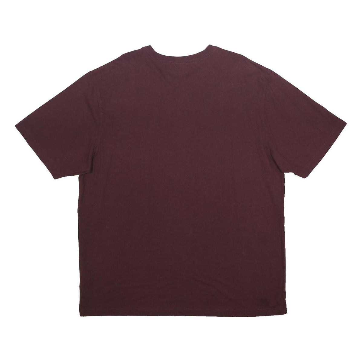 CARHARTT Mens Maroon Pocket T-Shirt XL Short Sleeve Crew Neck Classic Cotton