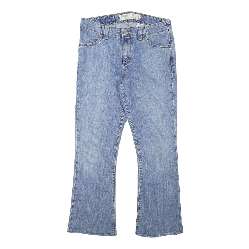 LEVI'S Womens Regular Bootcut Denim Light W29 L26 Zip Cotton Blend Jeans