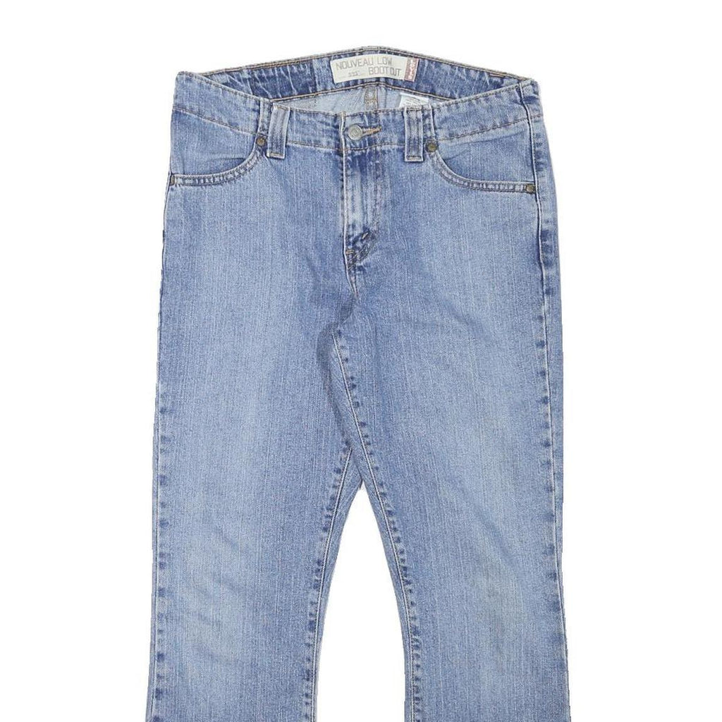 LEVI'S Womens Regular Bootcut Denim Light W29 L26 Zip Cotton Blend Jeans