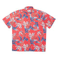 MILANO BAY Mens Shirt Red Crazy Pattern M