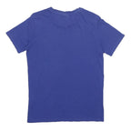 CHAMPION Boys Blue Crew Neck Short Sleeve T-Shirt 13-14Y Cotton Casual