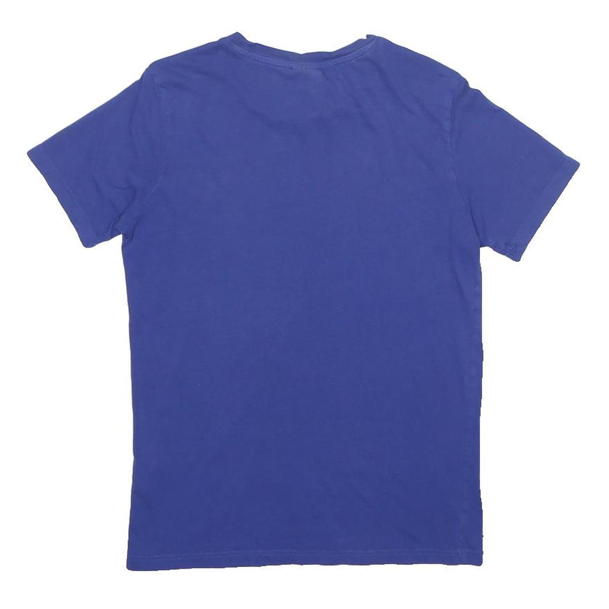 CHAMPION Boys Blue Crew Neck Short Sleeve T-Shirt 13-14Y Cotton Casual