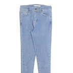 LEVI'S 720 Womens Jeans Blue Slim Skinny Denim Light W25 L28 Stretch Cotton