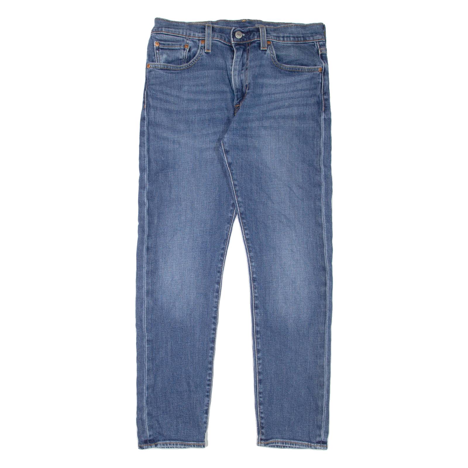 LEVI'S 502 Jeans BIG E Mens Blue Regular Tapered W30 L30