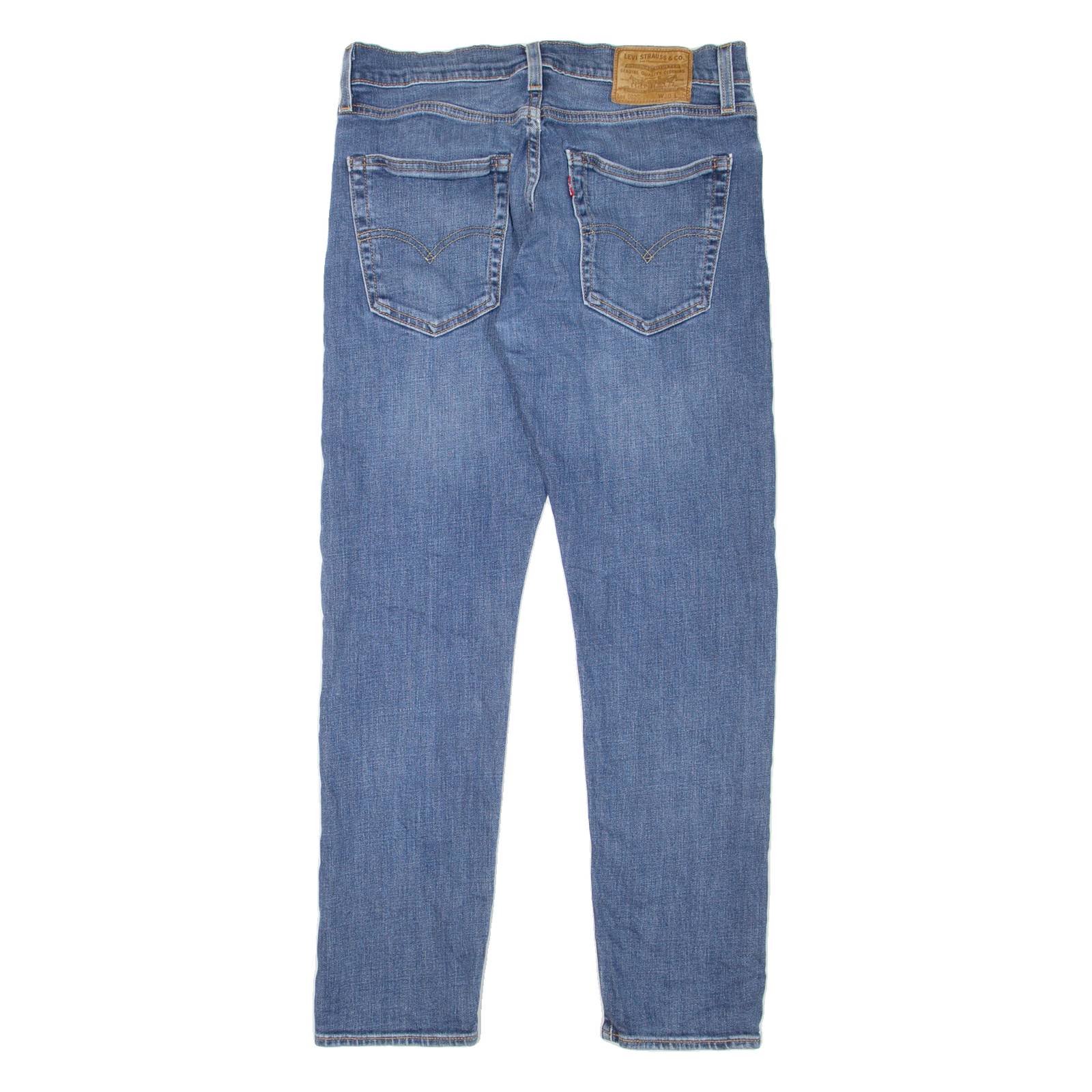 LEVI'S 502 Jeans BIG E Mens Blue Regular Tapered W30 L30