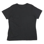 PORT & COMPANY Womens Black Kiss Rock & Roll Graphic T-Shirt XL Short Sleeve