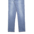 LEVI'S 511 BIG E Mens Slim Blue Denim Light W30 L32 Slim Fit Zip Jeans Authentic