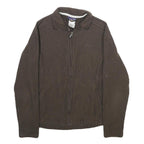 PATAGONIA Womens Brown Jacket S Polyester Plain Zip Outdoor Zip Up