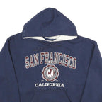 CITYWEAR Mens Navy Blue San Francisco Cotton Pullover Hoodie L