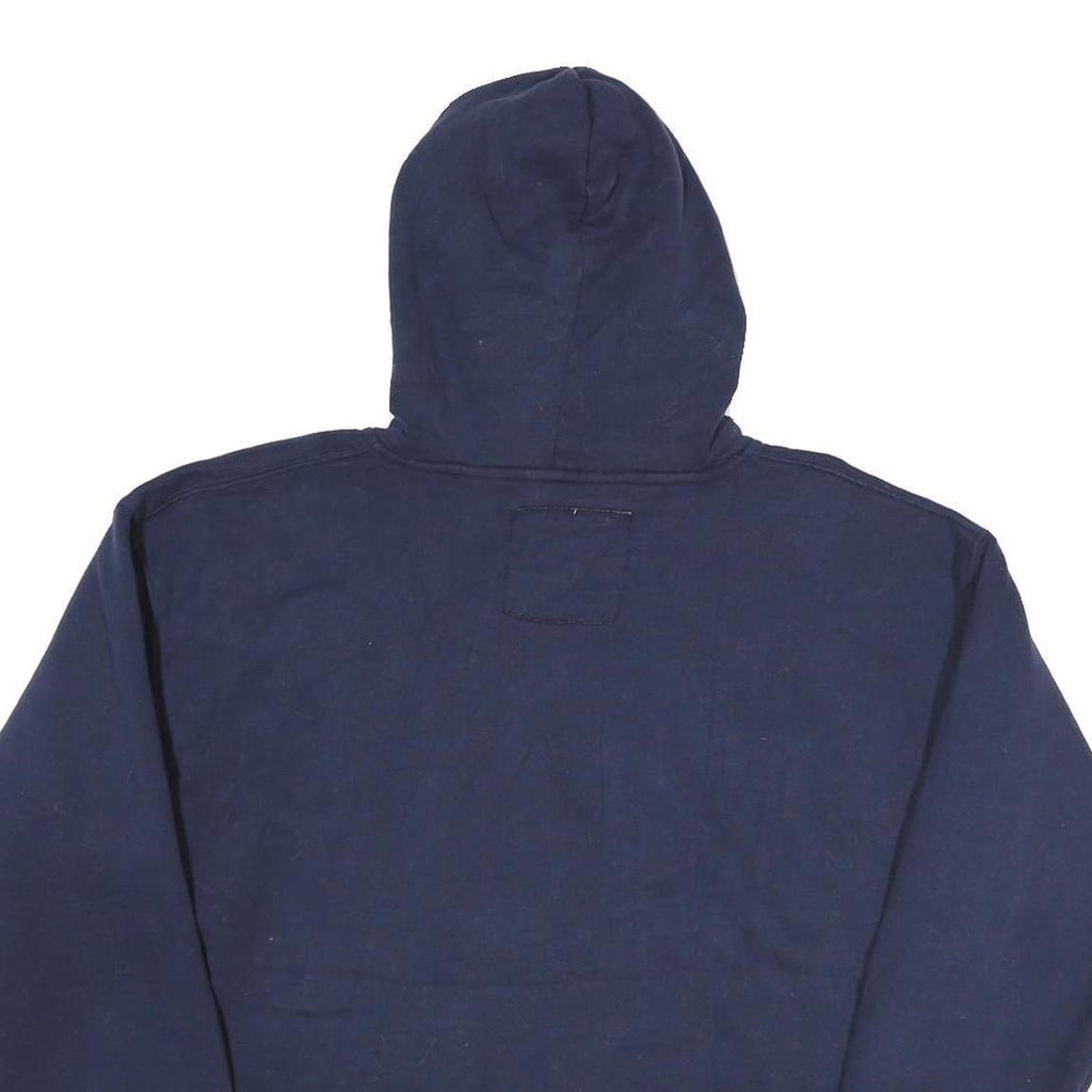 CITYWEAR Mens Navy Blue San Francisco Cotton Pullover Hoodie L