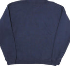 CITYWEAR Mens Navy Blue San Francisco Cotton Pullover Hoodie L
