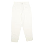 MAC Womens Classic White Cotton Jeans W28 L29 Zip Closure Comfortable Fit