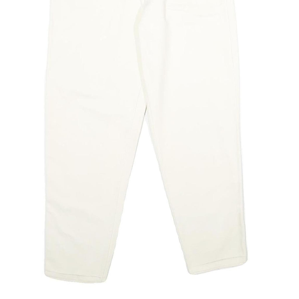 MAC Womens Classic White Cotton Jeans W28 L29 Zip Closure Comfortable Fit