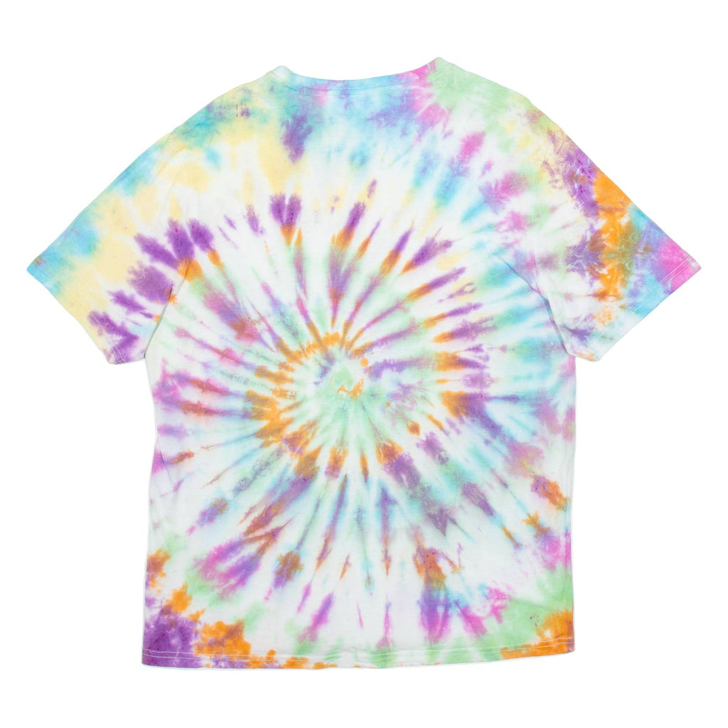 Mens Tie Dye T-Shirt Green M