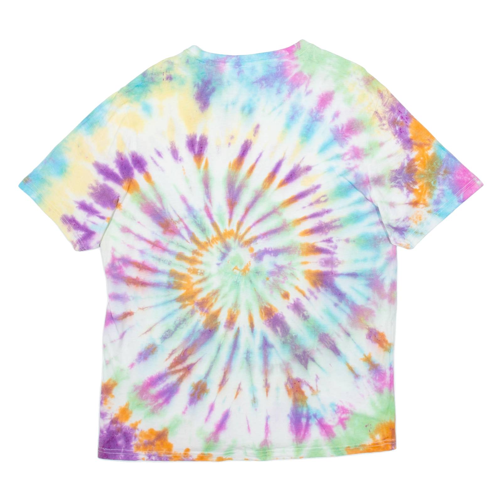 Mens Tie Dye T-Shirt Green M
