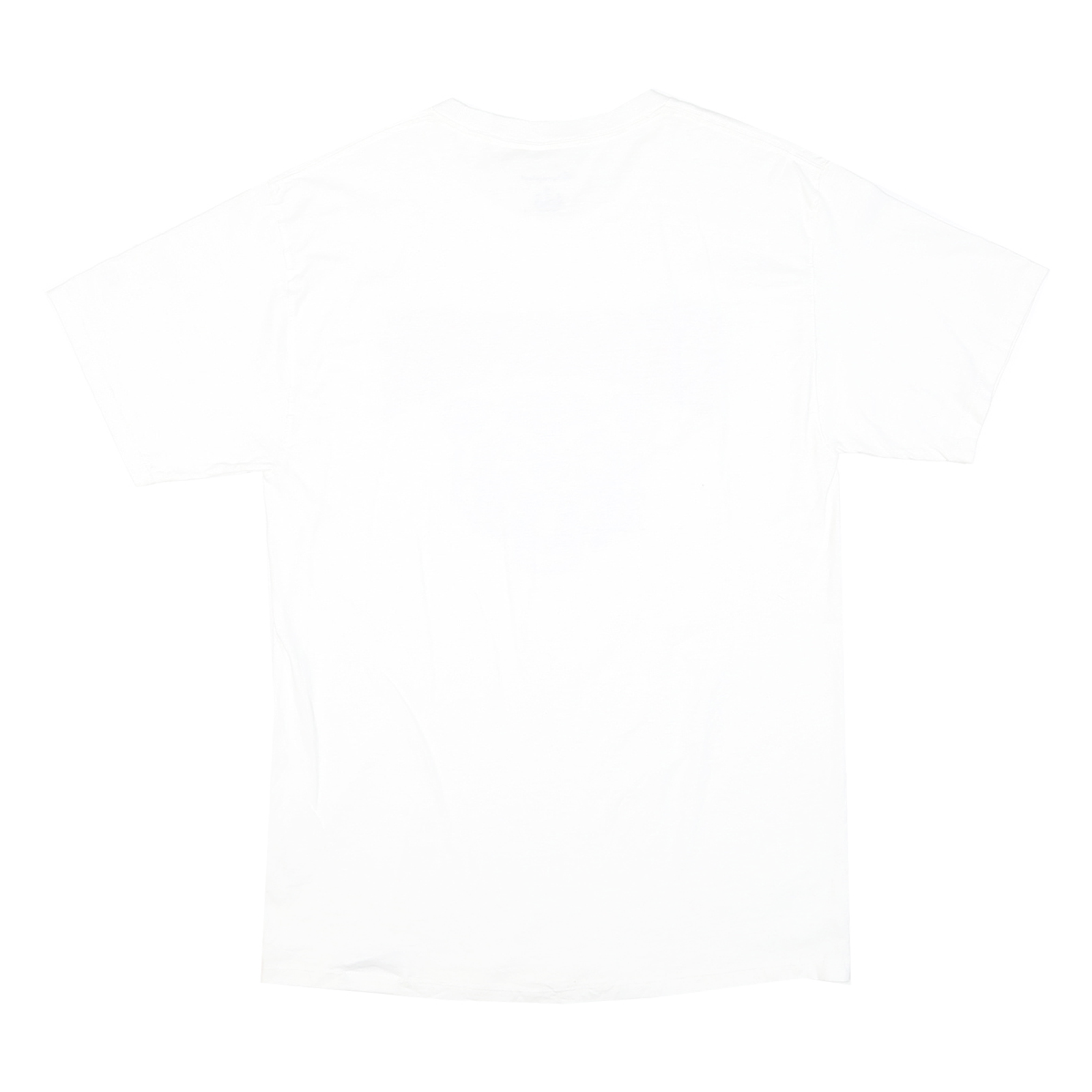 CHAMPION Mens White Graphic T-Shirt M Short Sleeve Crew Neck Cotton Blend Casual