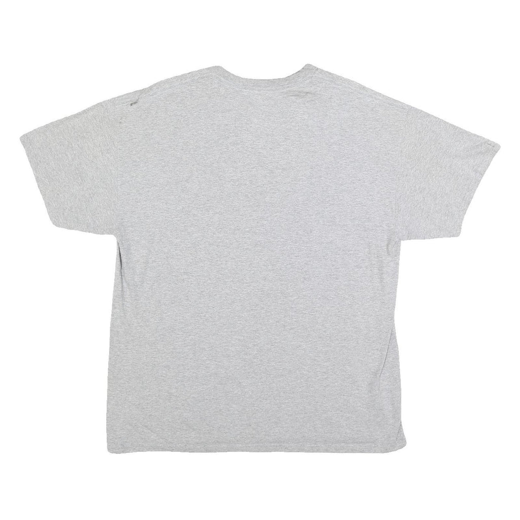 MAJESTIC Mens Grey Seattle Seahawks Graphic T-Shirt L Short Sleeve Round Neck