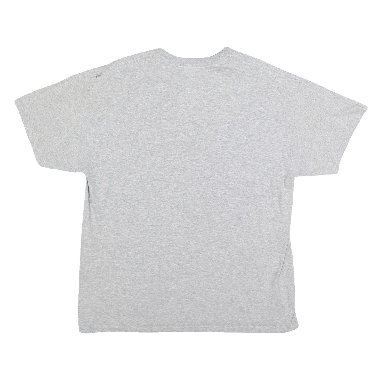 MAJESTIC Mens Grey Seattle Seahawks Graphic T-Shirt L Short Sleeve Round Neck