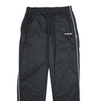 LOTTO Mens Joggers Black & White M W28 L32 Polyester Sports Casual Track Pants