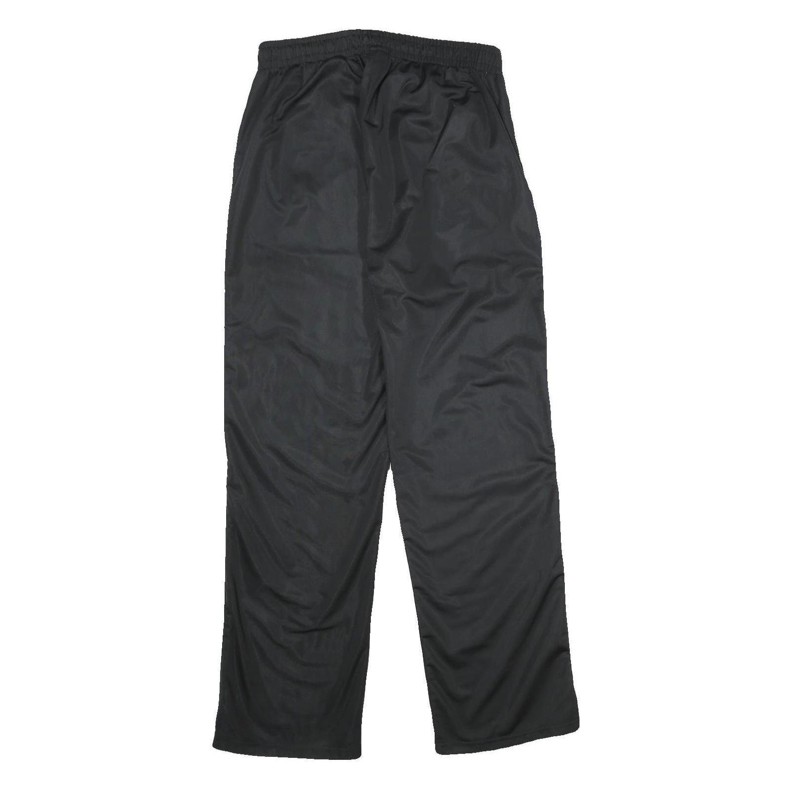 LOTTO Mens Joggers Black & White M W28 L32 Polyester Sports Casual Track Pants