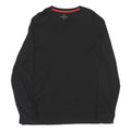 ARMANI EXCHANGE Mens Black Graphic Long Sleeve Crew Neck T-Shirt XL